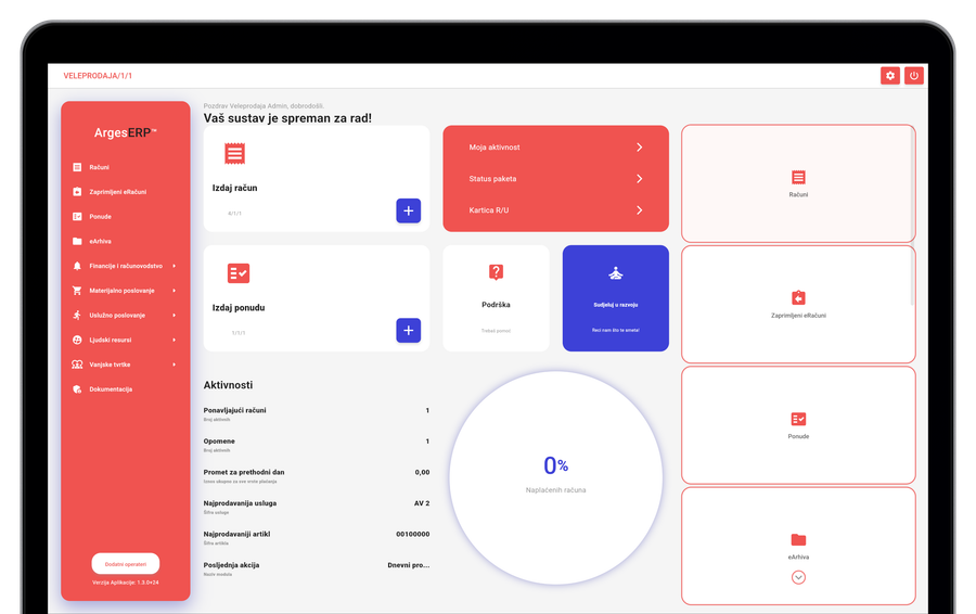 <span>ERP i blagajna</span> Arges