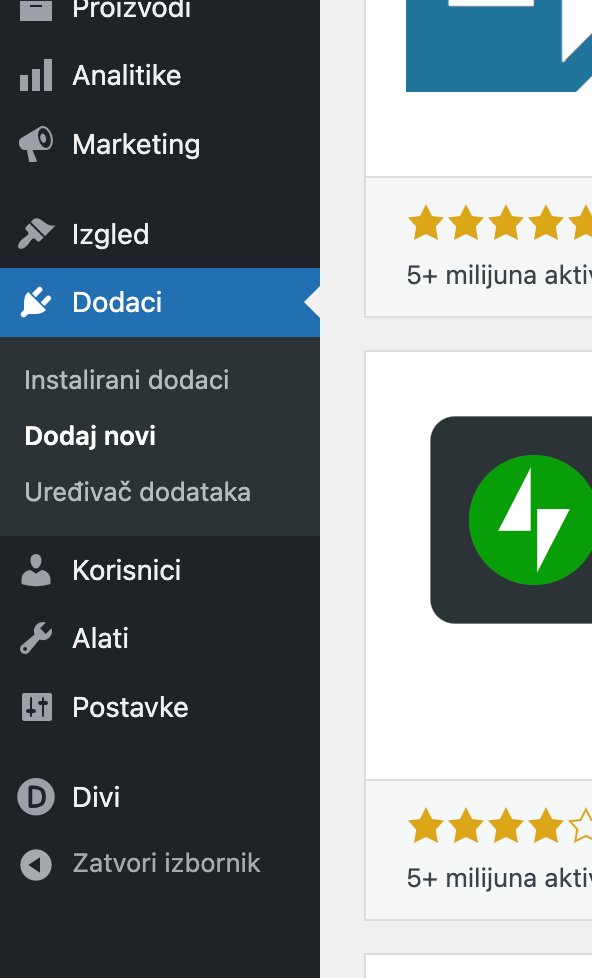 Dodavanje Wordpress plugina - Arges ERP Wordpress plugin