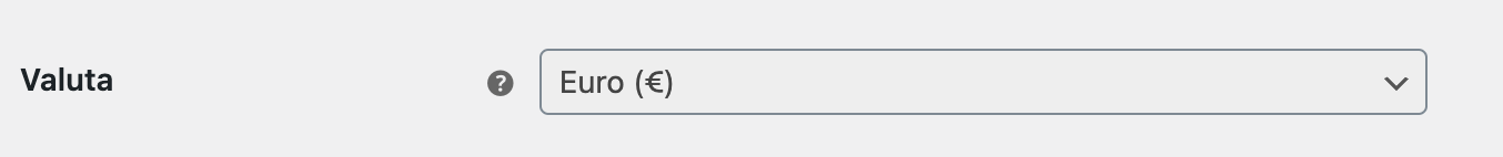 Odabir valute - Arges ERP Wordpress plugin