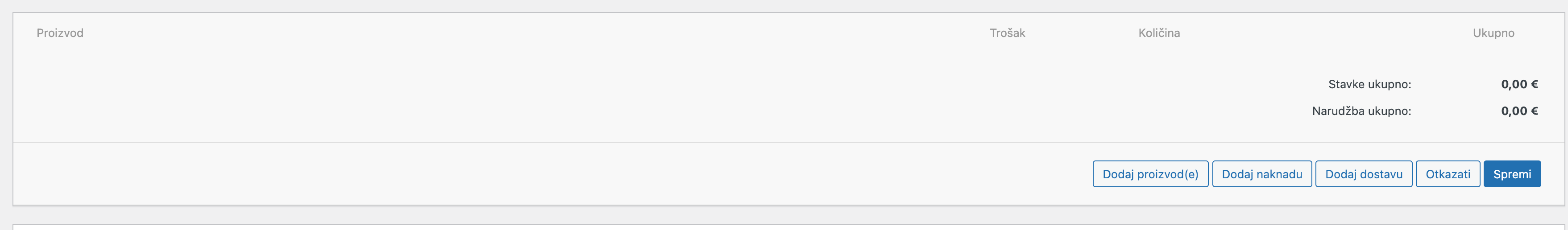 Dodaj proizvod/e - Arges ERP Wordpress plugin